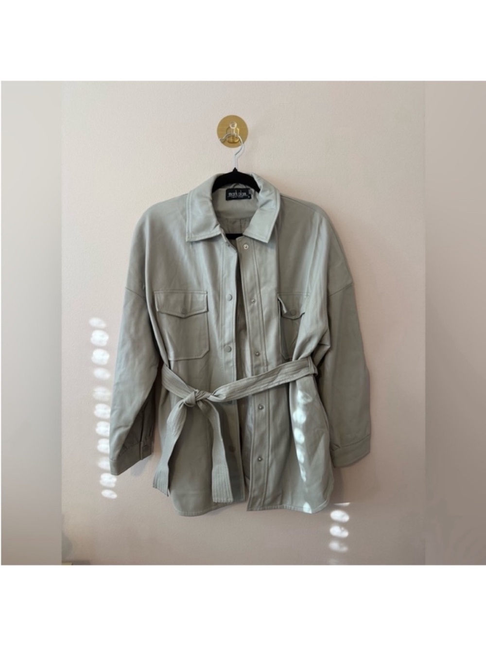 Mark Alan Grey Shacket size Medium